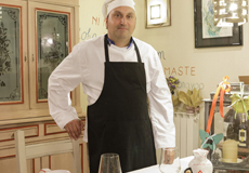 Chef Franceso homecooking at Siena